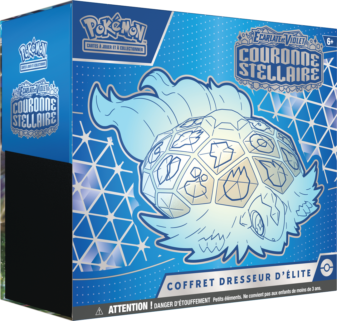 ETB Coffret Dresseur d'Elite Pokémon EV7 Couronne Stellaire - FR